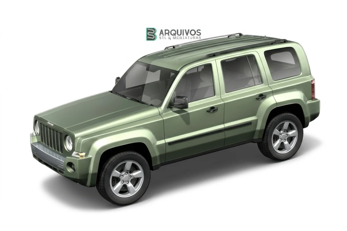 Modelo 3D STL - Jeep Patriot 2008